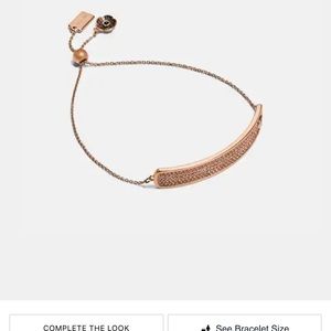 Coach Pave Slider Bracelet